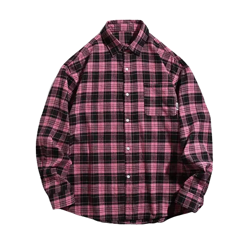 VINTAGE CHECKE SHIRT-ヴィンテージライクチェックシャツ Mira Gemini
