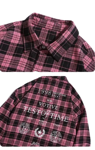 VINTAGE CHECKE SHIRT-ヴィンテージライクチェックシャツ Mira Gemini
