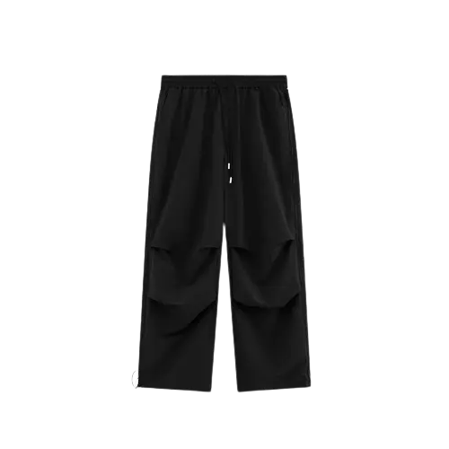 RUCHED DESIGN NYLON JOGGER PANTS-ルーチェデザインナイロンジョガーパンツ Mira Gemini