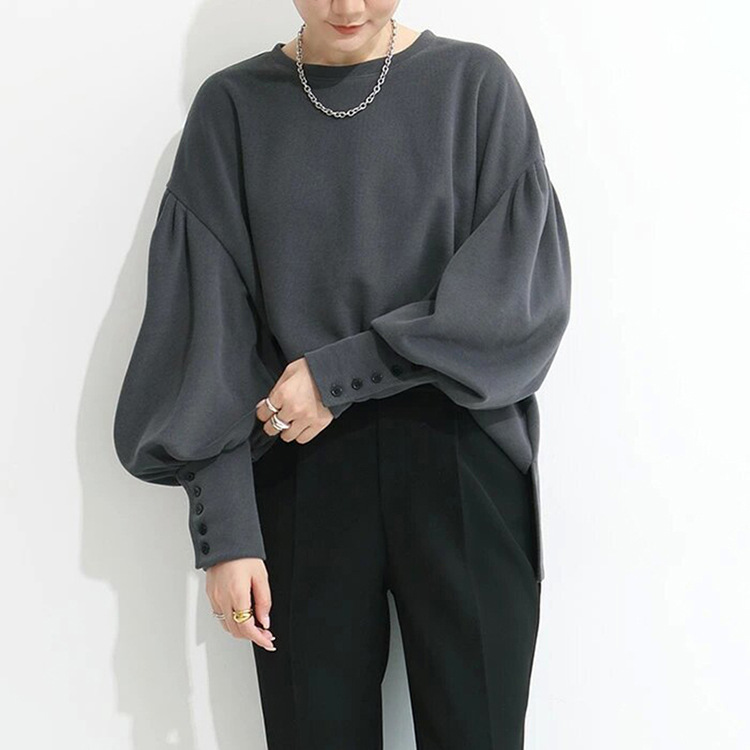 BALLOON SLEEVE PULLOVER SWEAT（バルーンスリーブ プルオーバースウェット）｜レディース