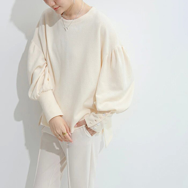 BALLOON SLEEVE PULLOVER SWEAT（バルーンスリーブ プルオーバースウェット）｜レディース