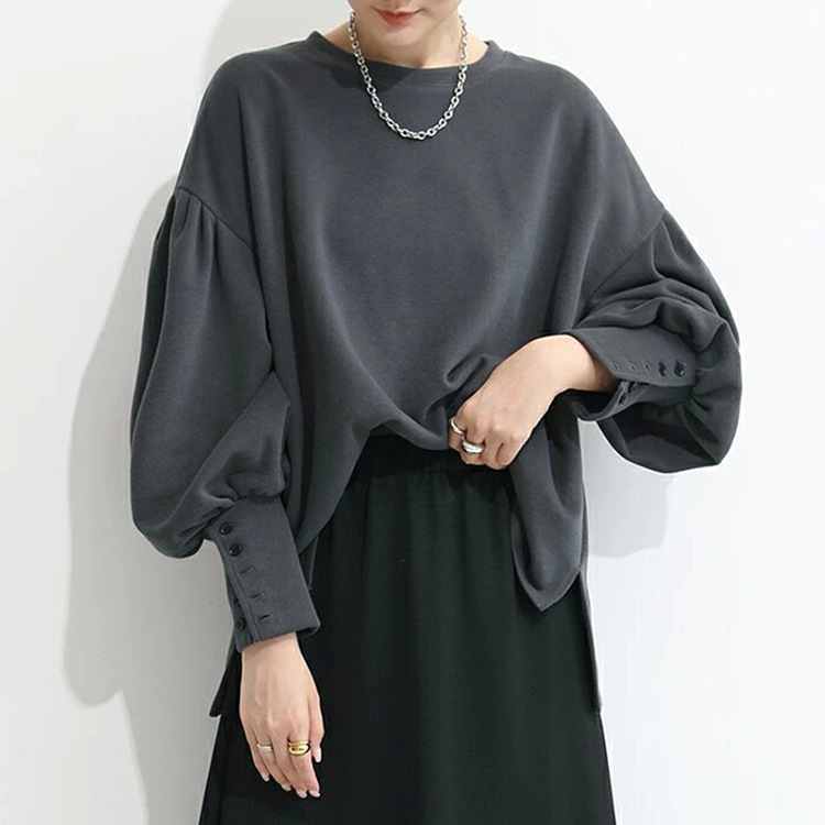 BALLOON SLEEVE PULLOVER SWEAT（バルーンスリーブ プルオーバースウェット）｜レディース