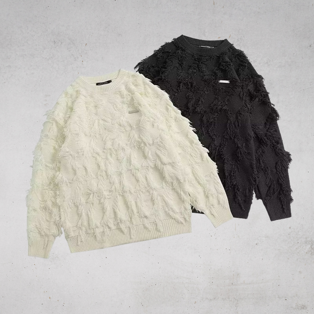 FRINGE FEATHER SWEAT（フリンジフェザースウェット）