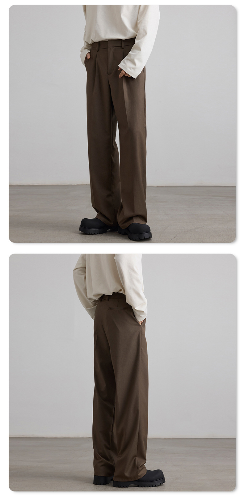 WIDE STRAIGHT LEG PANTS（ワイドストレートレッグパンツ）｜メンズ