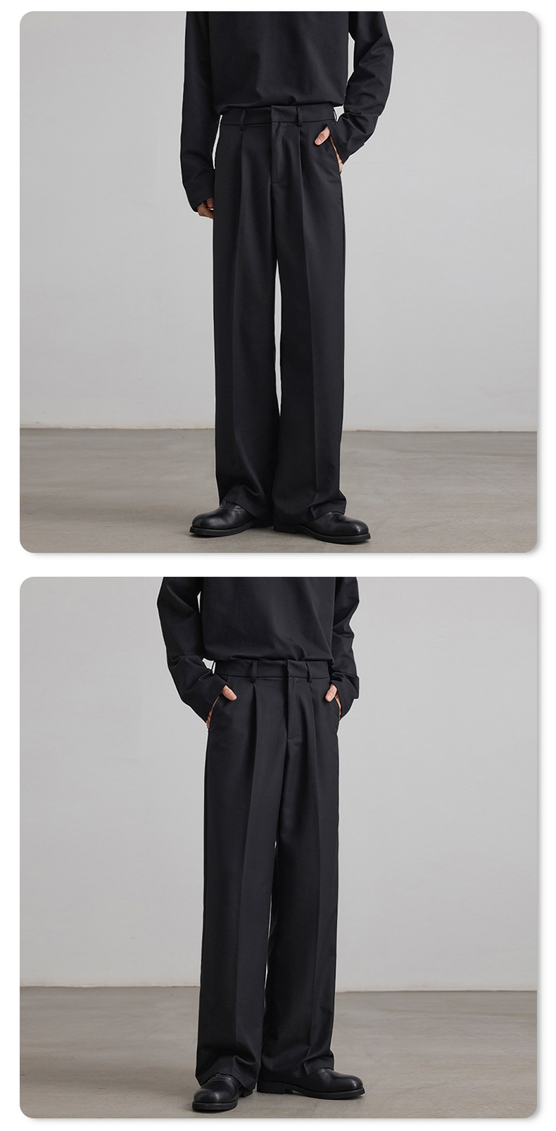 WIDE STRAIGHT LEG PANTS（ワイドストレートレッグパンツ）｜メンズ