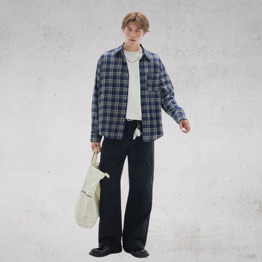 CHECKED COTTON SHIRT（チェックドコットンシャツ）