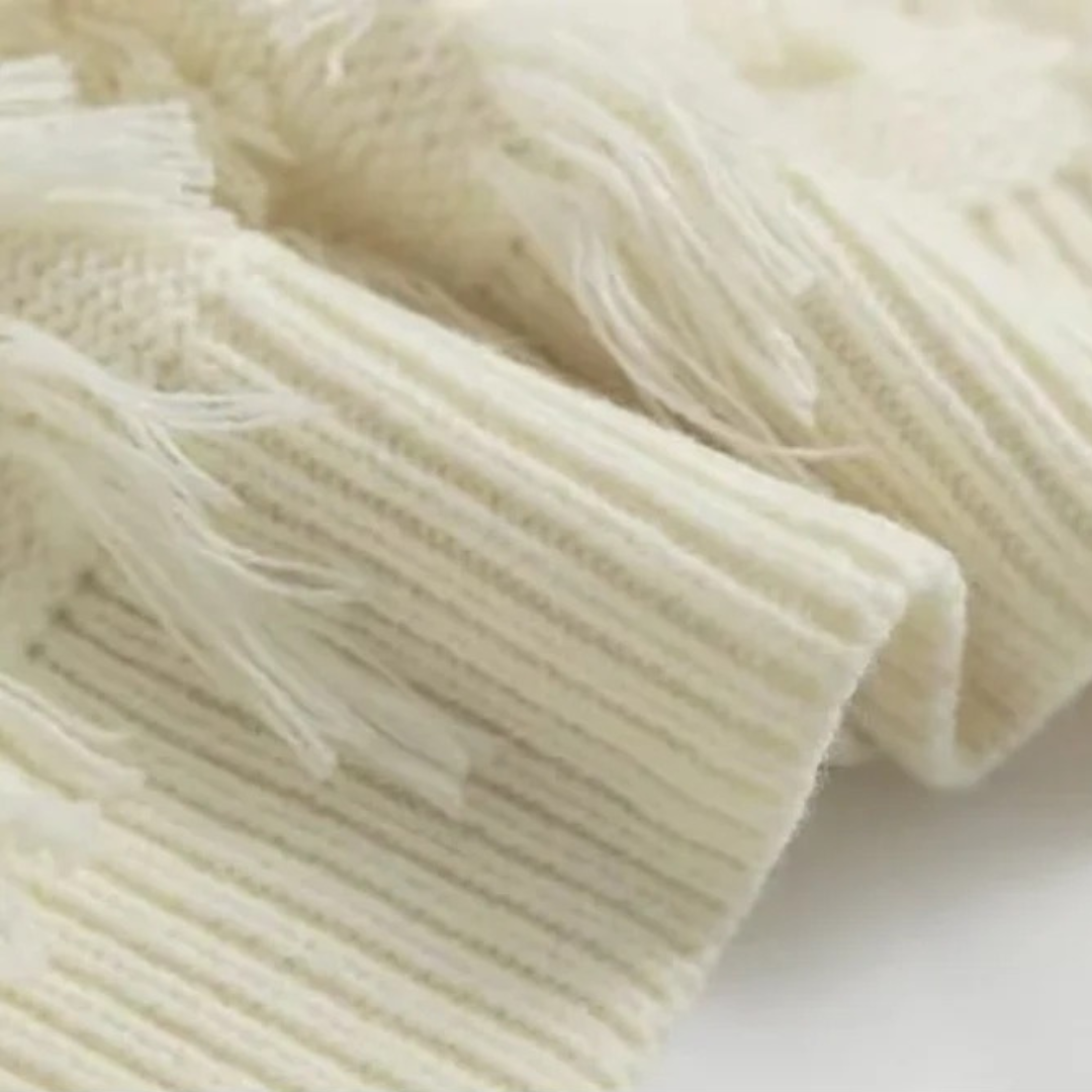 FRINGE FEATHER SWEAT（フリンジフェザースウェット）