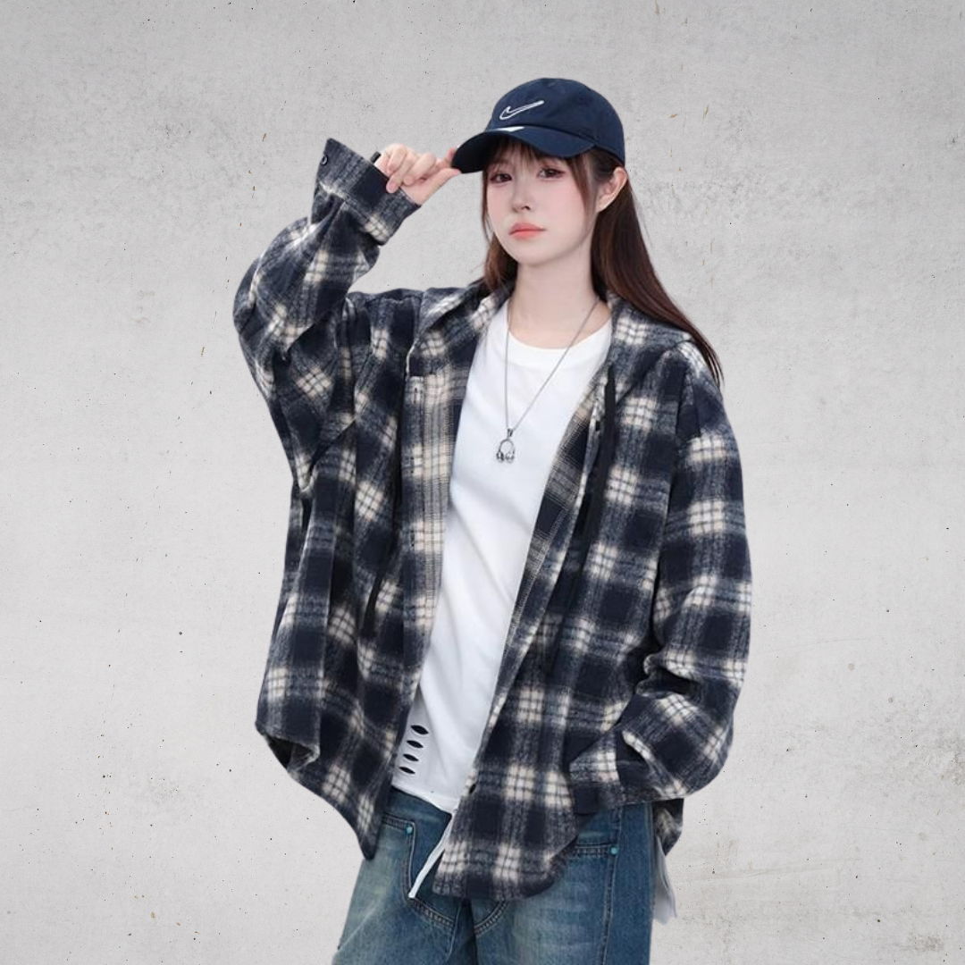 RELAXED CHECK SHIRT（リラックスチェックシャツ）