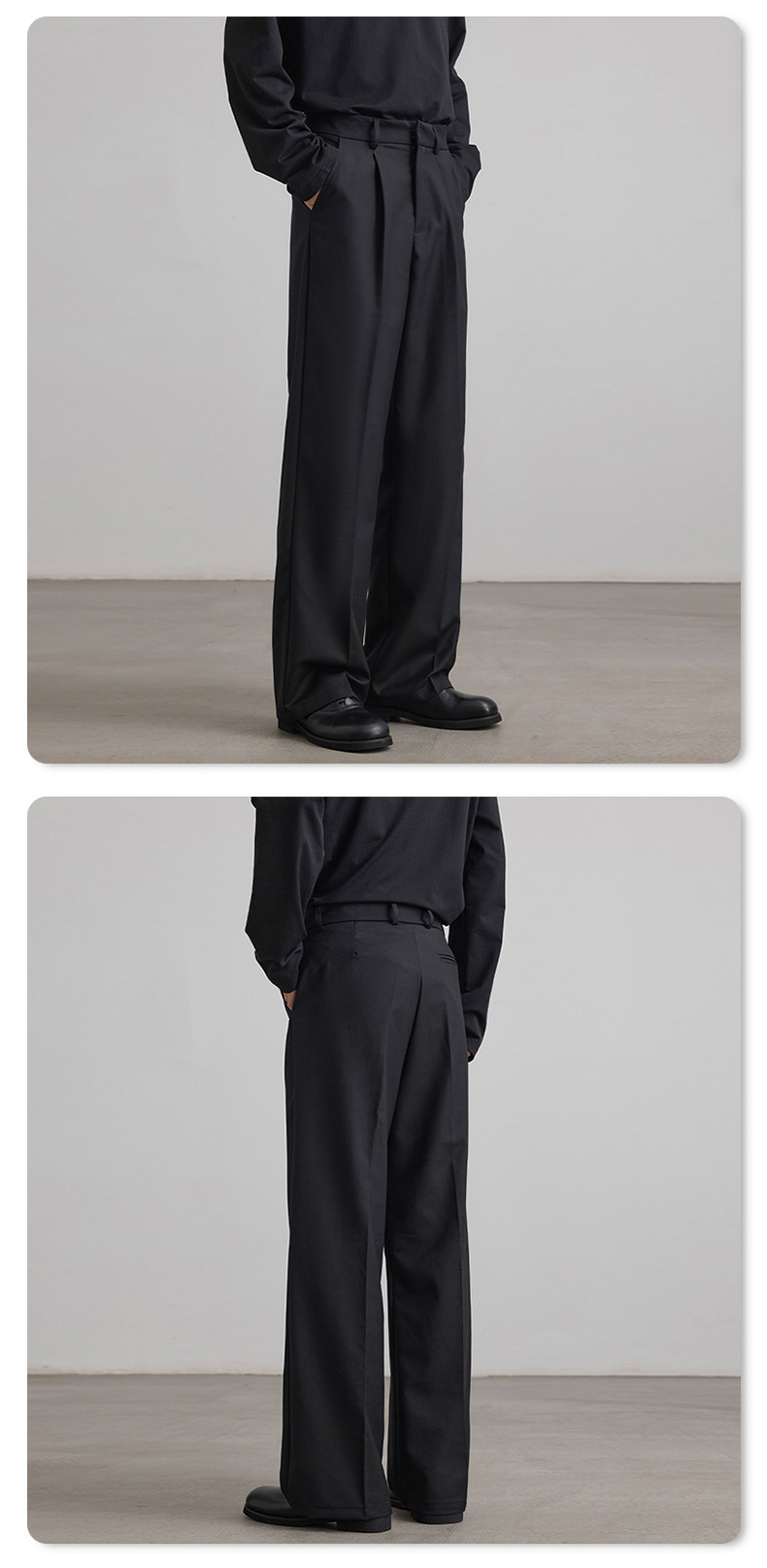 WIDE STRAIGHT LEG PANTS（ワイドストレートレッグパンツ）｜メンズ