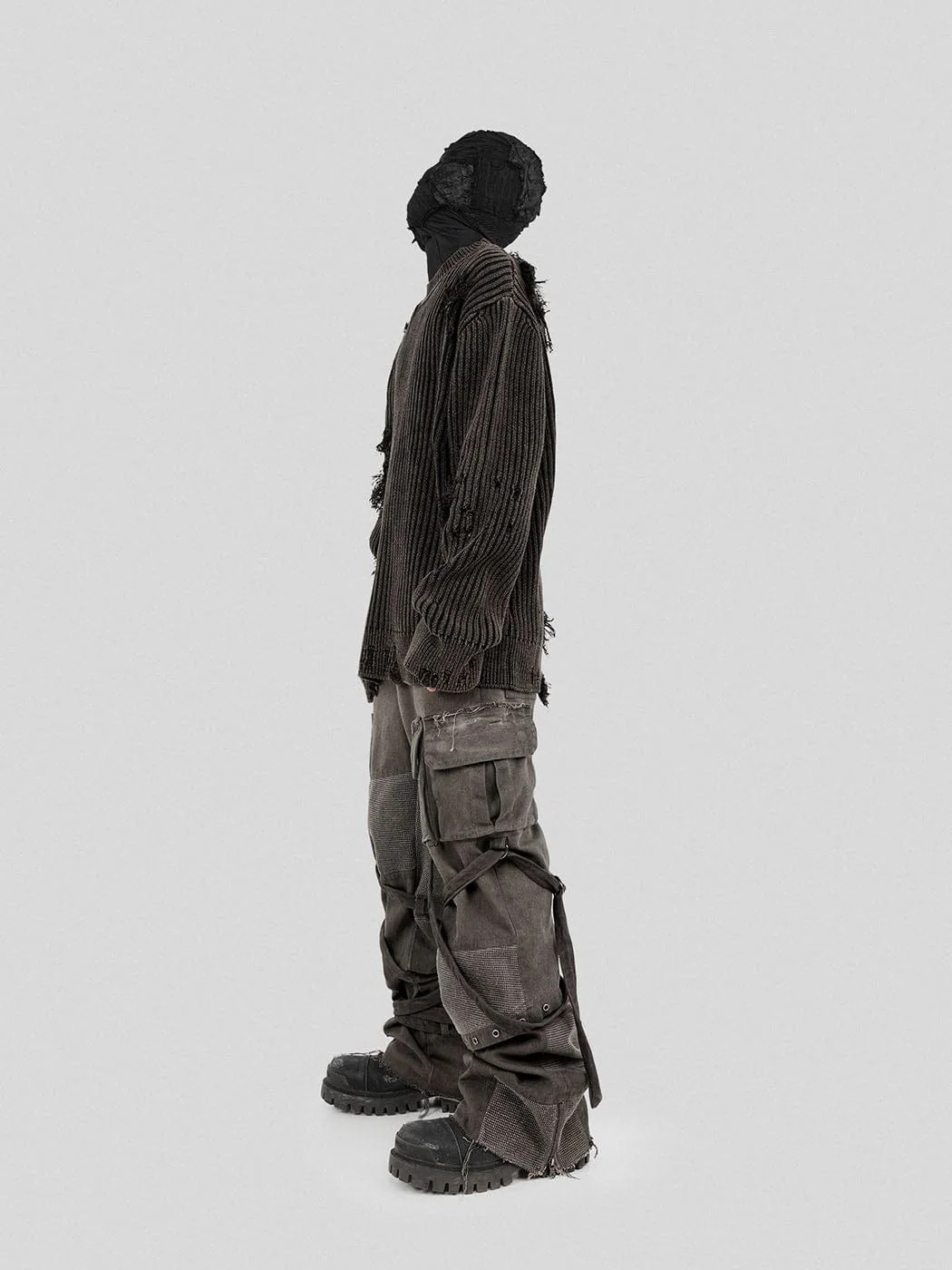 RIPPED TEXTURE SWEAT（リップドテクスチャースウェット）