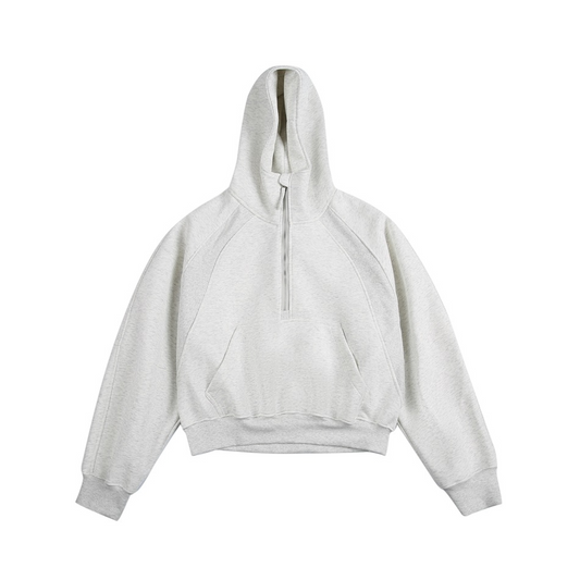 RELAXED HALF-ZIP HOODIE（リラックス ハーフジップフーディ）｜ユニセックス