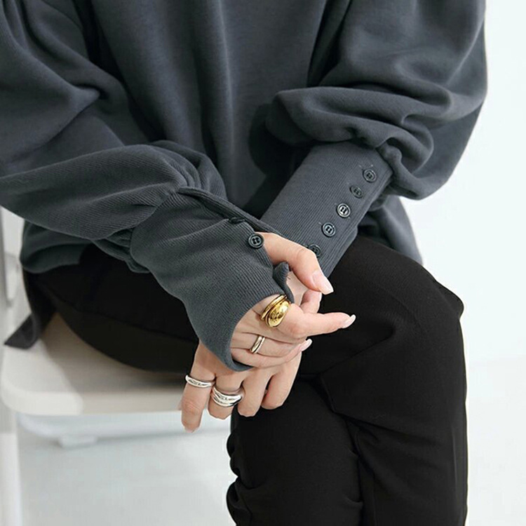 BALLOON SLEEVE PULLOVER SWEAT（バルーンスリーブ プルオーバースウェット）｜レディース