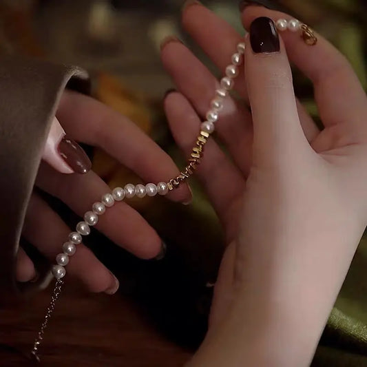 ELEGANT PEARL BRACELET 2set Mira Gemini