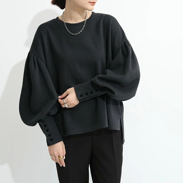 BALLOON SLEEVE PULLOVER SWEAT（バルーンスリーブ プルオーバースウェット）｜レディース