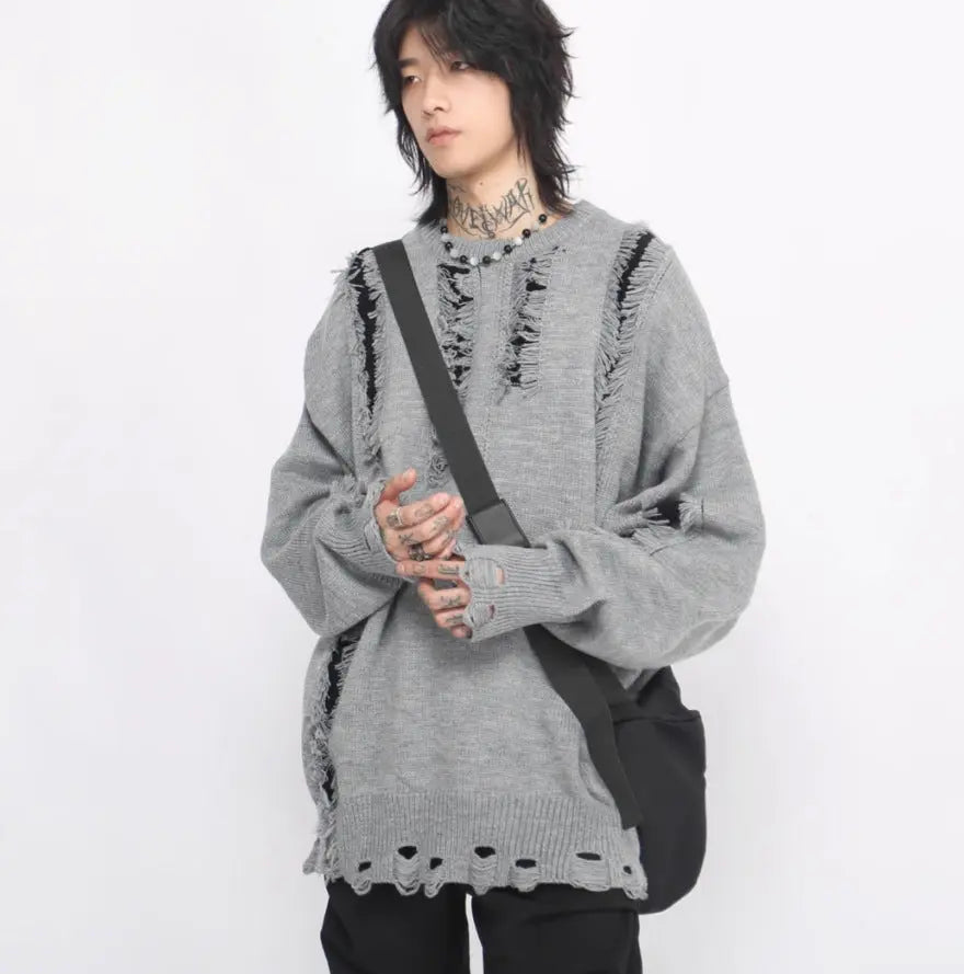DESTROYED EDGE KNIT（ダメージエッジニット） Mira Gemini