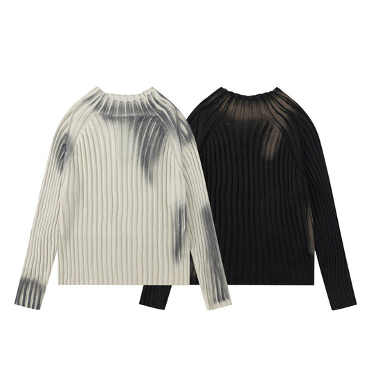 RIB JACQUARD KNIT（リブジャカードニット）｜ユニセックス