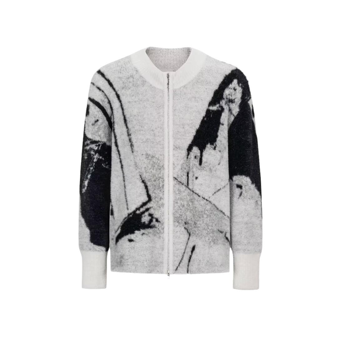 GRAPHIC STAND CARDIGAN（グラフィックスタンドカーディガン）