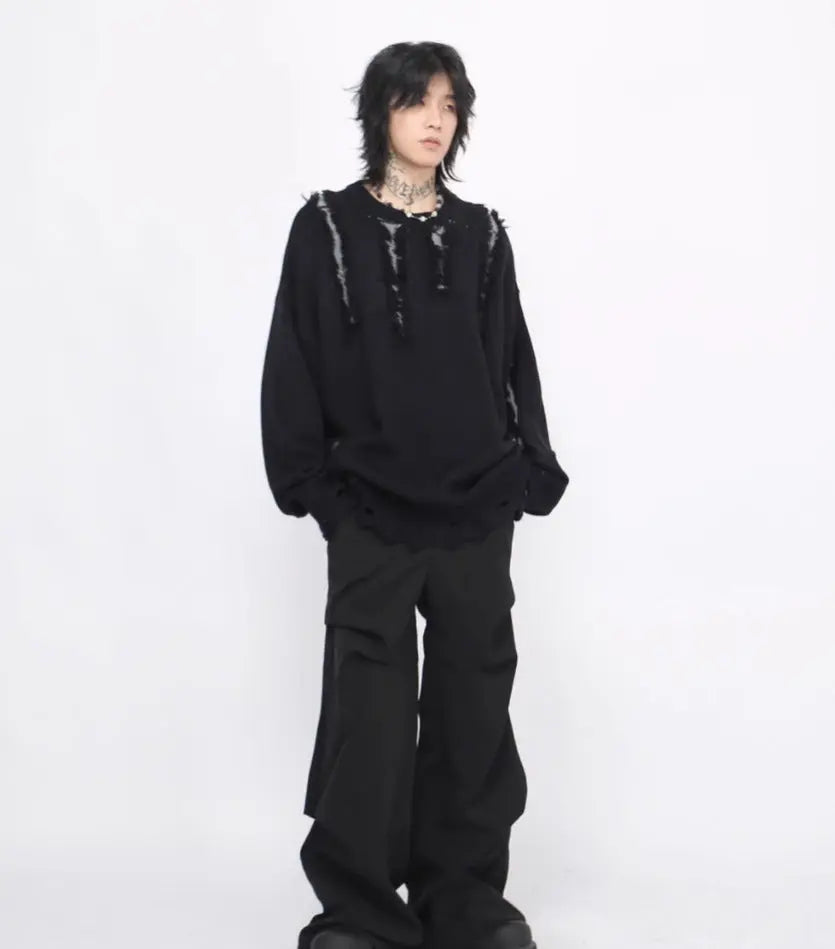 DESTROYED EDGE KNIT（ダメージエッジニット） Mira Gemini
