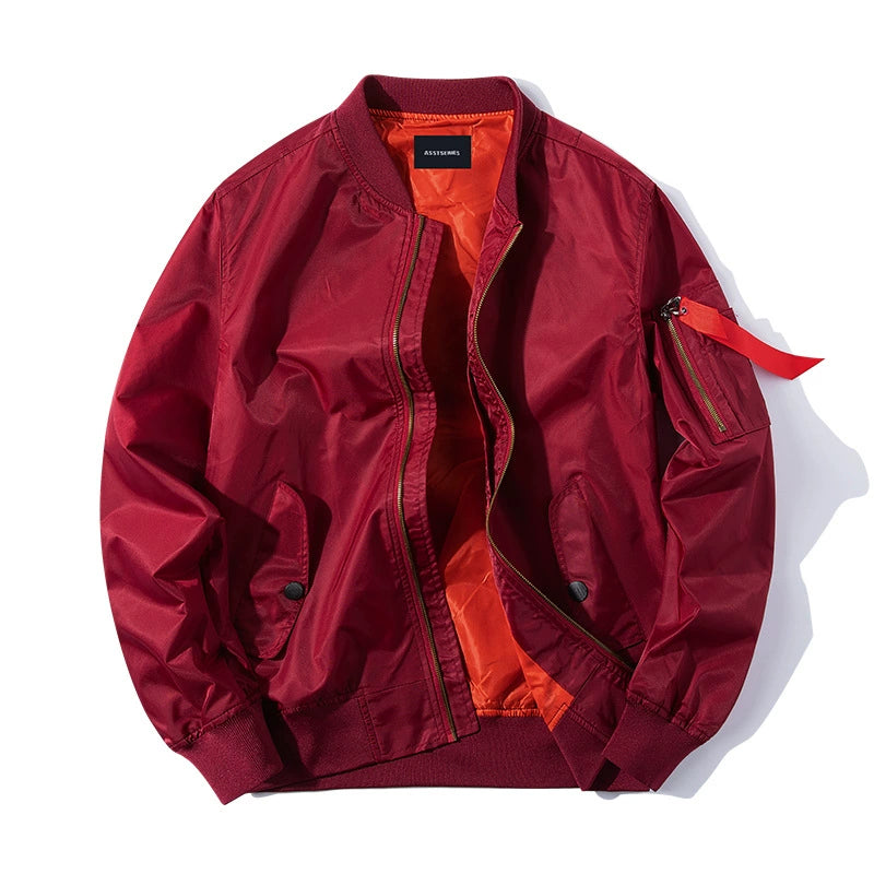 MA-1 nylon jacket