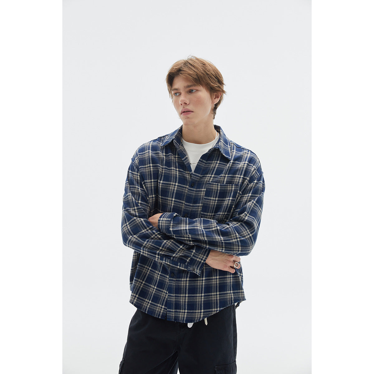 CHECKED COTTON SHIRT（チェックドコットンシャツ）
