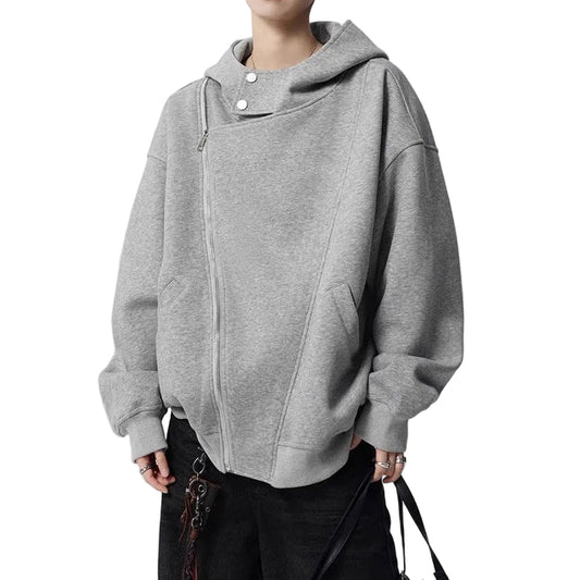 ASYMMETRIC ZIP SWEAT HOODIE（アシンメトリックジップスウェットフーディ）｜ユニセックス
