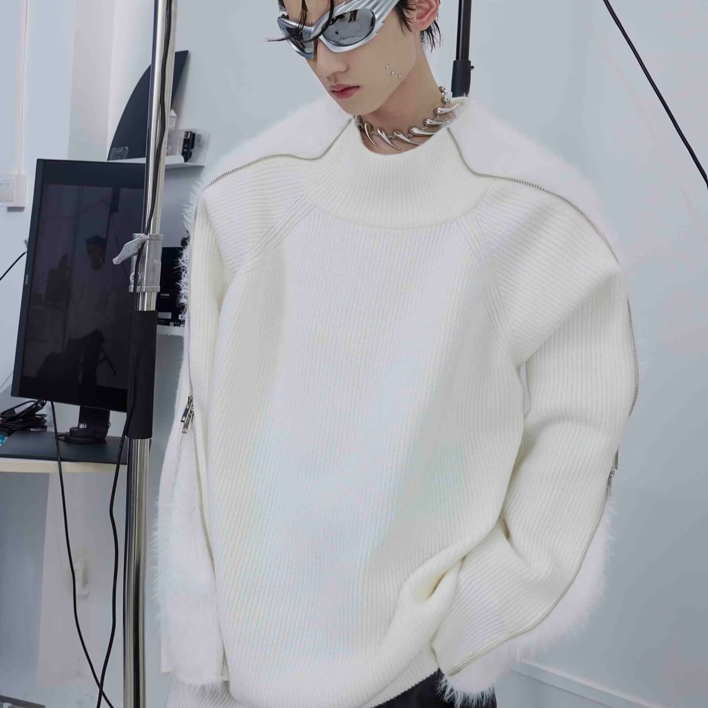 FUR HYBRID KNIT（ファーハイブリッドニット）