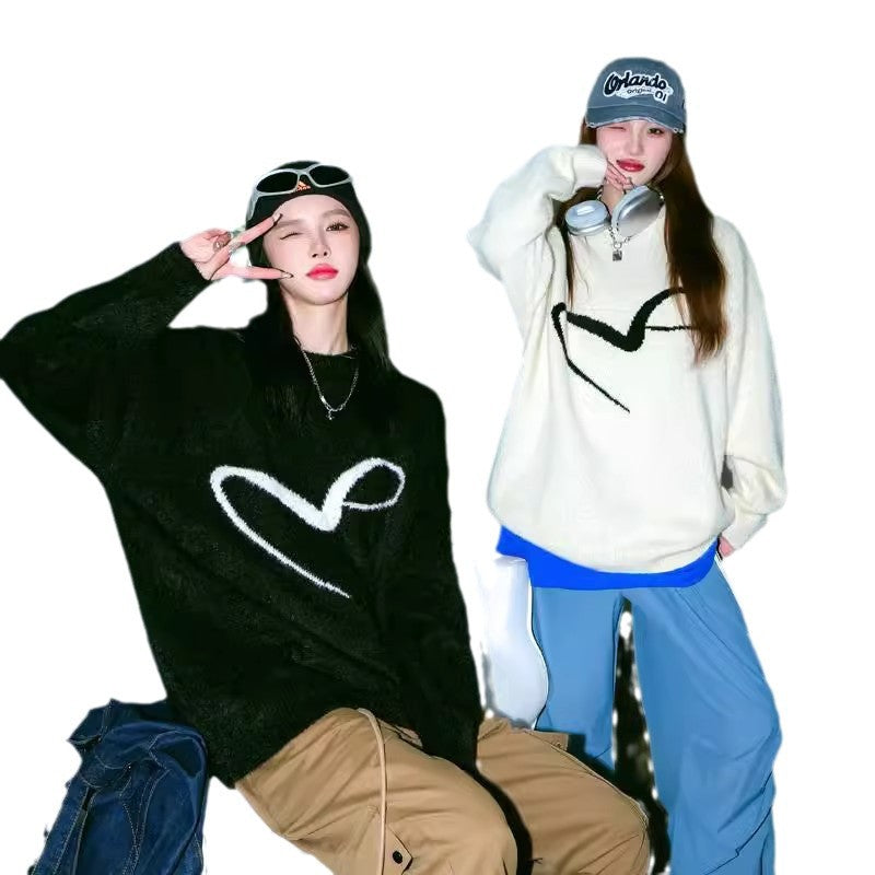 MOHAIR TOUCH LOGO SWEATER（モヘアタッチロゴセーター） Mira Gemini