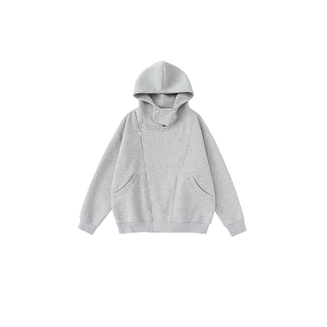 ASYMMETRIC ZIP SWEAT HOODIE（アシンメトリックジップスウェットフーディ）｜ユニセックス