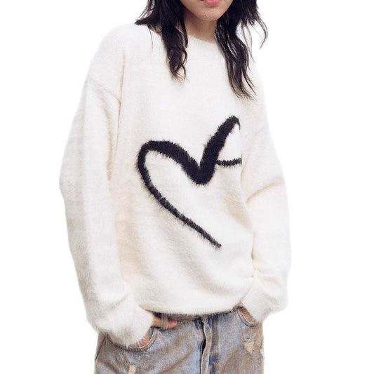 MOHAIR TOUCH LOGO SWEATER（モヘアタッチロゴセーター）｜ユニセックス