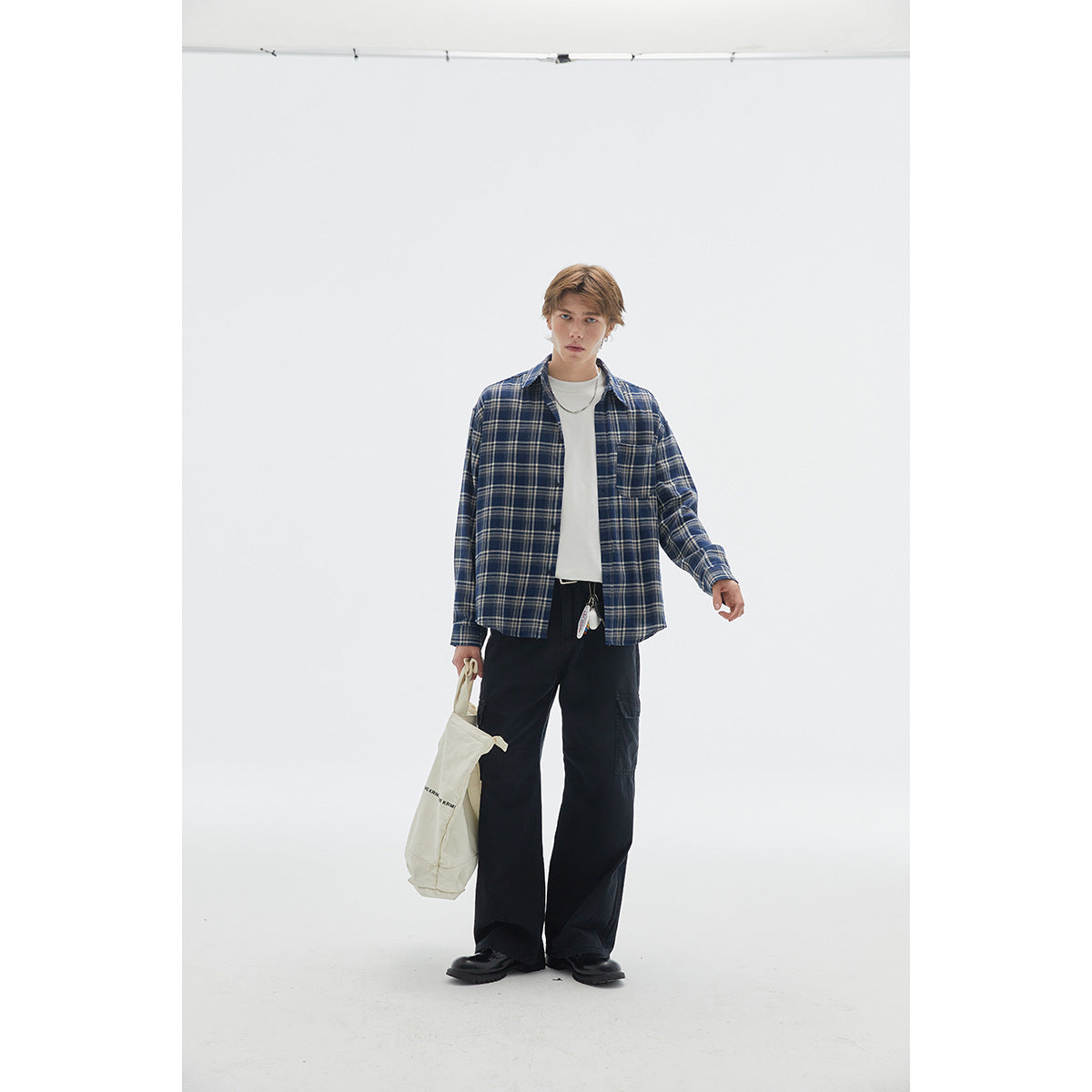 CHECKED COTTON SHIRT（チェックドコットンシャツ）