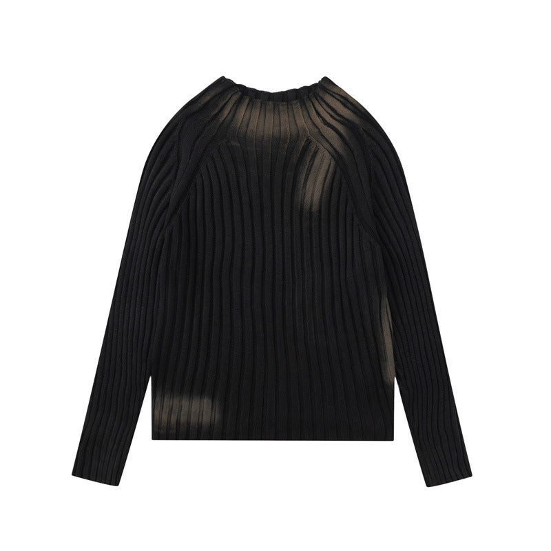 RIB JACQUARD KNIT（リブジャカードニット）
