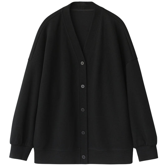 Chicven V-neck Midi Cardigan Coat Vネックミドル丈カーディガンコート｜レディース