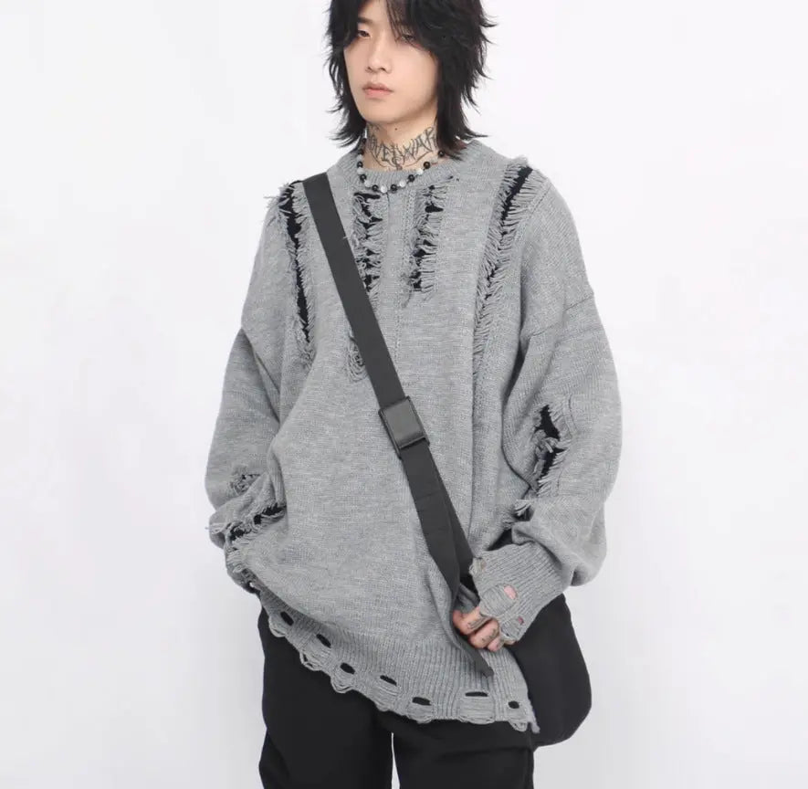 DESTROYED EDGE KNIT（ダメージエッジニット） Mira Gemini