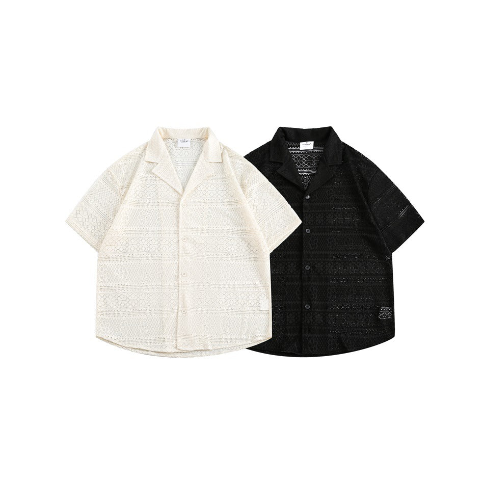 LATTICE MESH SHIRT（ラティスメッシュシャツ）