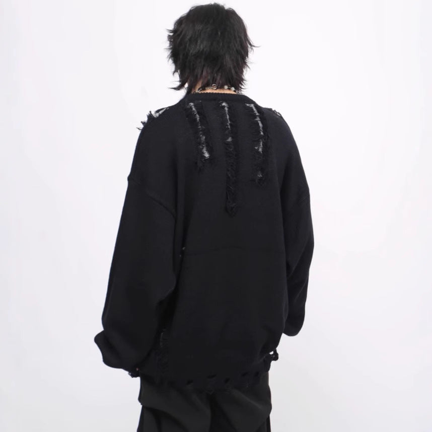 DESTROYED EDGE KNIT（ダメージエッジニット）