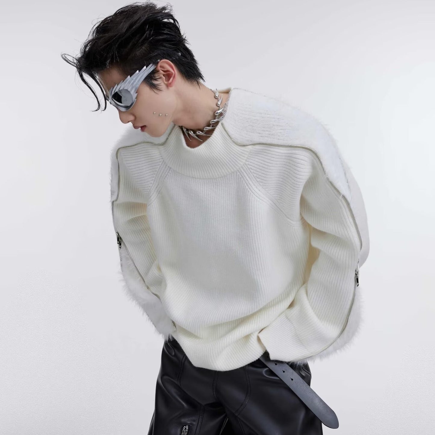 FUR HYBRID KNIT（ファーハイブリッドニット）