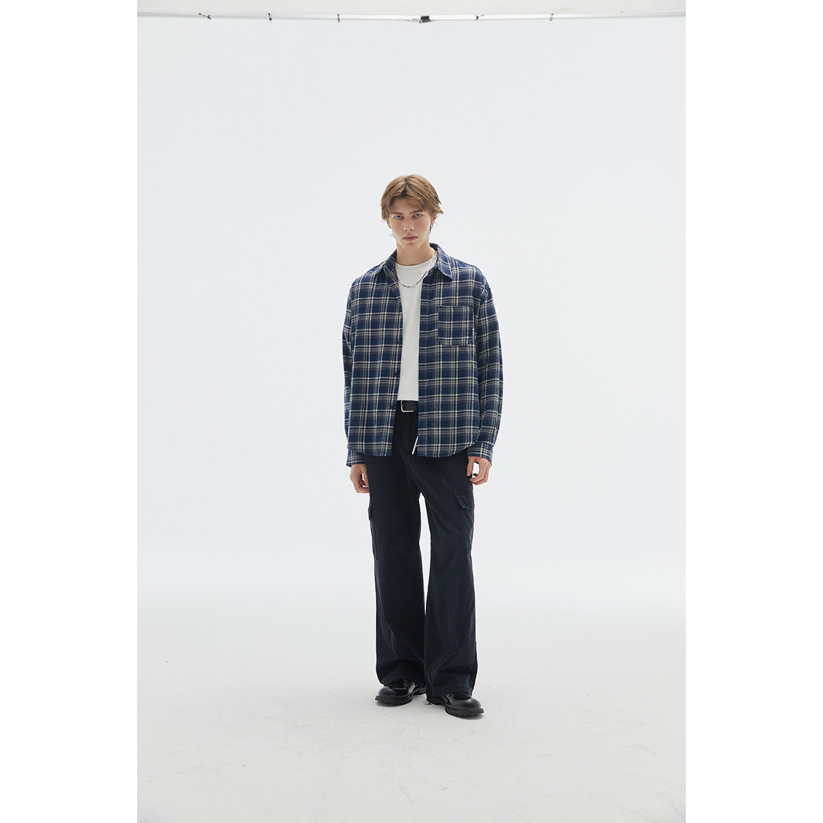 CHECKED COTTON SHIRT（チェックドコットンシャツ）