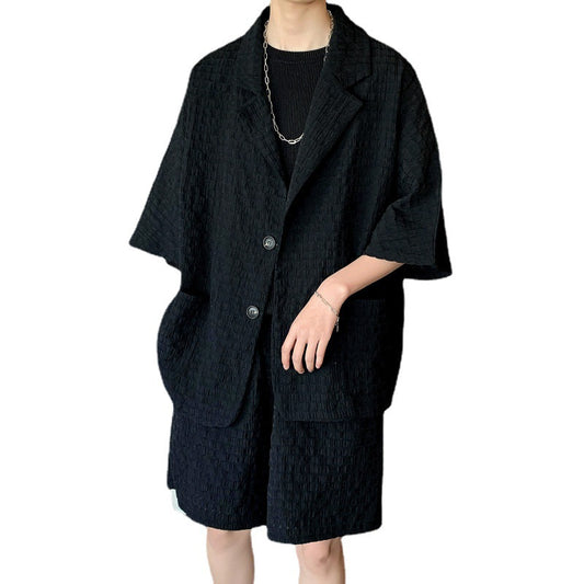 TEXTURED SUMMER SET-UP（テクスチャードサマーセットアップ）｜メンズ