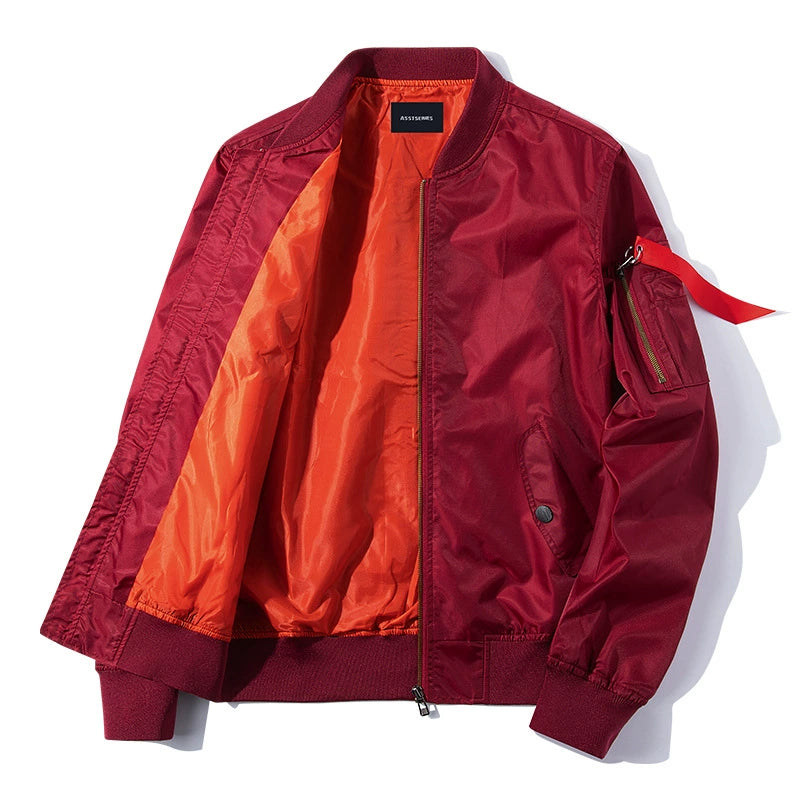 MA-1 nylon jacket