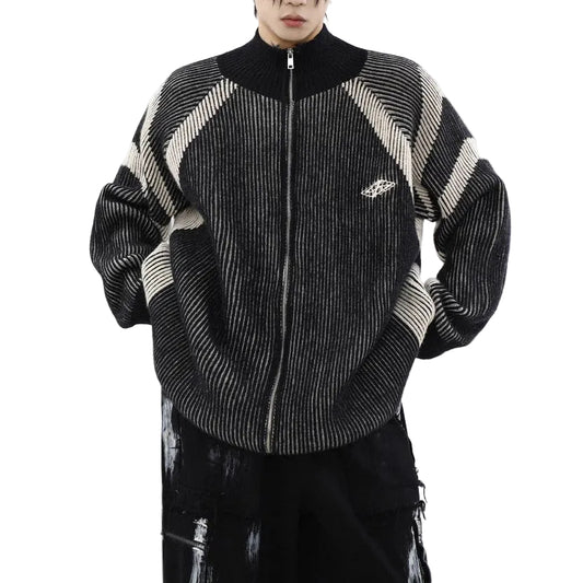 RIBBED ZIP KNIT（リブジップニット）｜ユニセックス