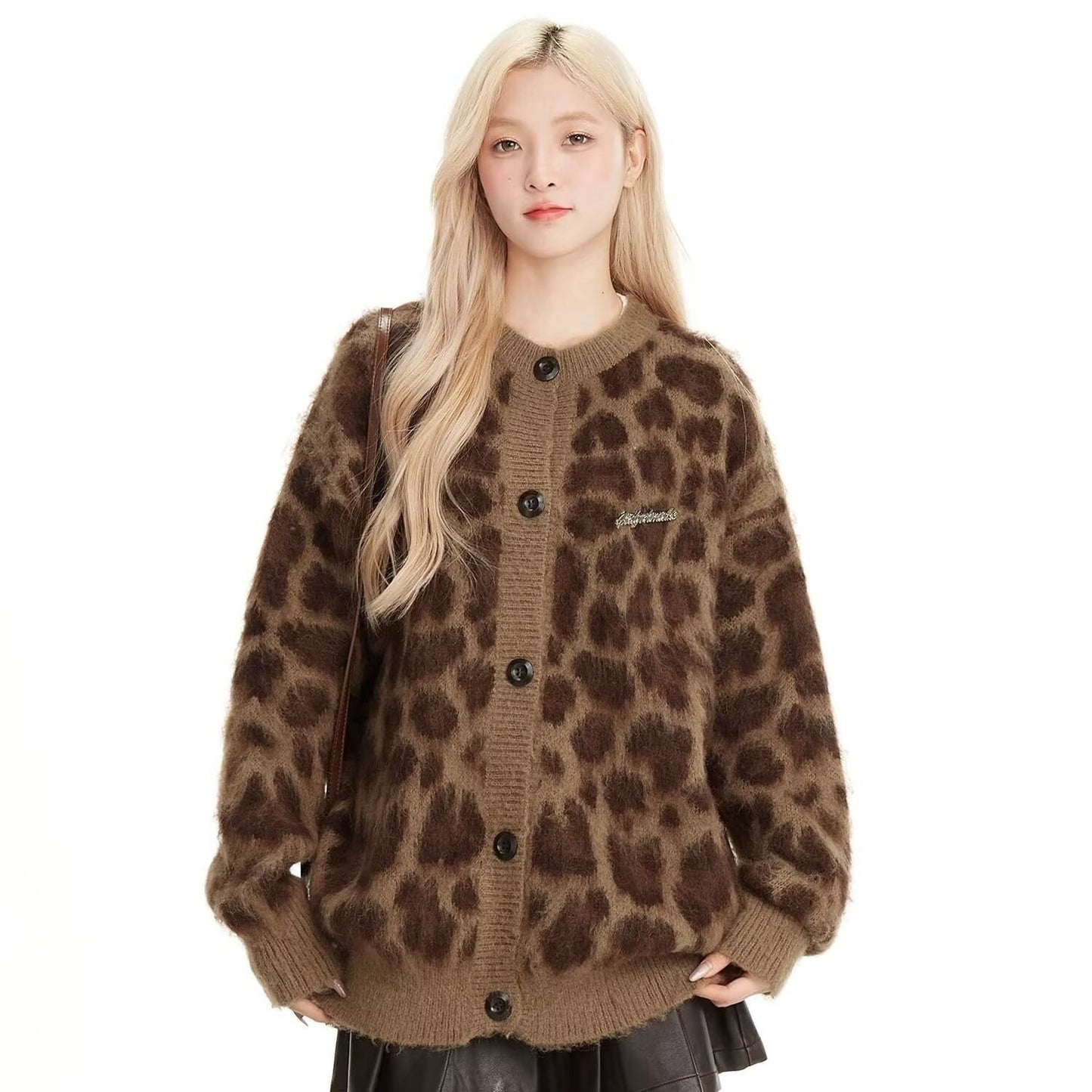LEOPARD RELAXED CARDIGAN（レオパードリラックスカーディガン）