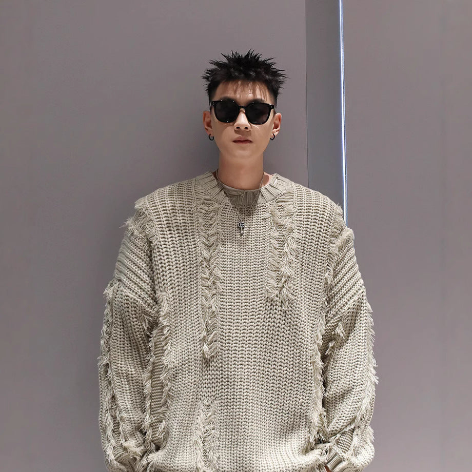 DESTROYED STITCH KNIT（ダメージステッチニット）