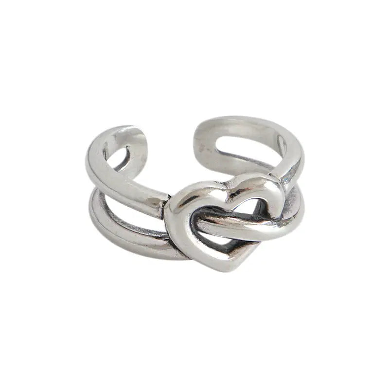 HEART LINK RING Mira Gemini