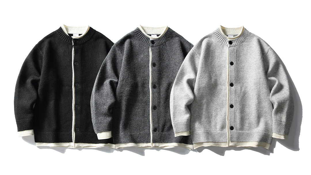 KNIT CARDIGAN（ ニットカーディガン）｜ユニセックス